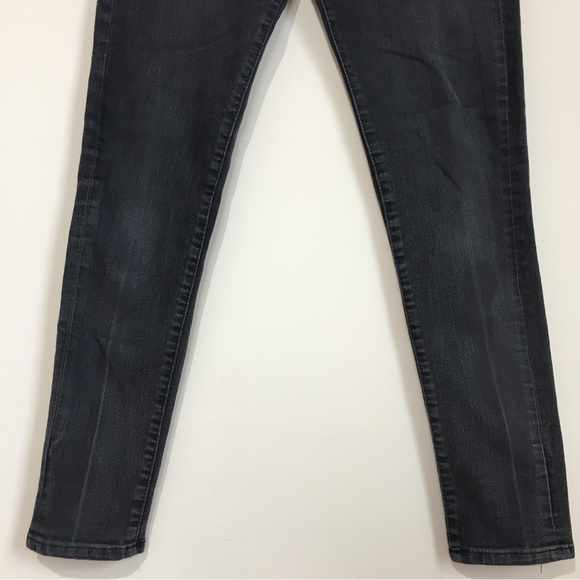 H&M High Waist Black Cotton Blend Skinny Jeans - Picture 3 of 14